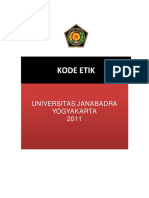 Dok 08 - Kode Etik UJB Yogyakarta