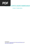 Download KETIKA CINTA HARUS BERSABAR by Zentro Share SN33765713 doc pdf