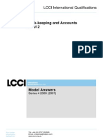 Book-Keeping and Accounts Level 2