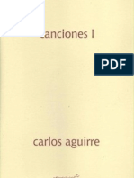 Carlos Aguirre: Canciones 1
