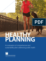 Healthy Planning Report