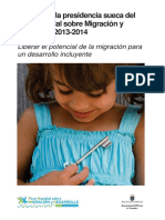 Informe de la presidencia sueca del Foro Mundial sobre Migración y Desarrollo 2013-2014