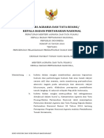 Peraturan Menteri Agraria Dan Tata Ruang/kepala BPN Ri Nomor 35 Tahun 2016 Tentang Percepatan Pendaftaran Tanah Sistematis Lengkap