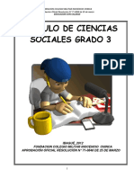 Modulo de Sociales Grado 3 (2012)