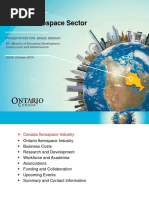 Ontario Aerospace Industry