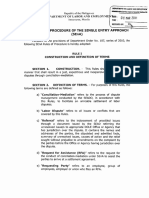 SEnA Rules of Procedure PDF