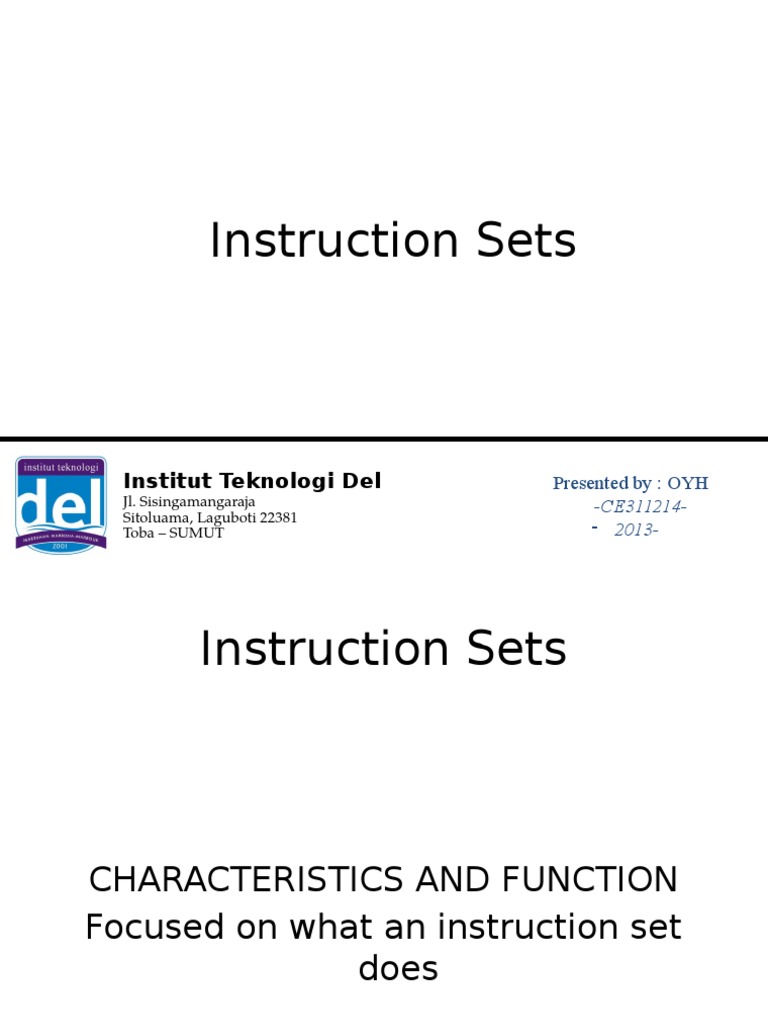 Instruction Set Architecture | PDF | Instruction Set | Subroutine