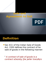 Sale and Agreement To Sell