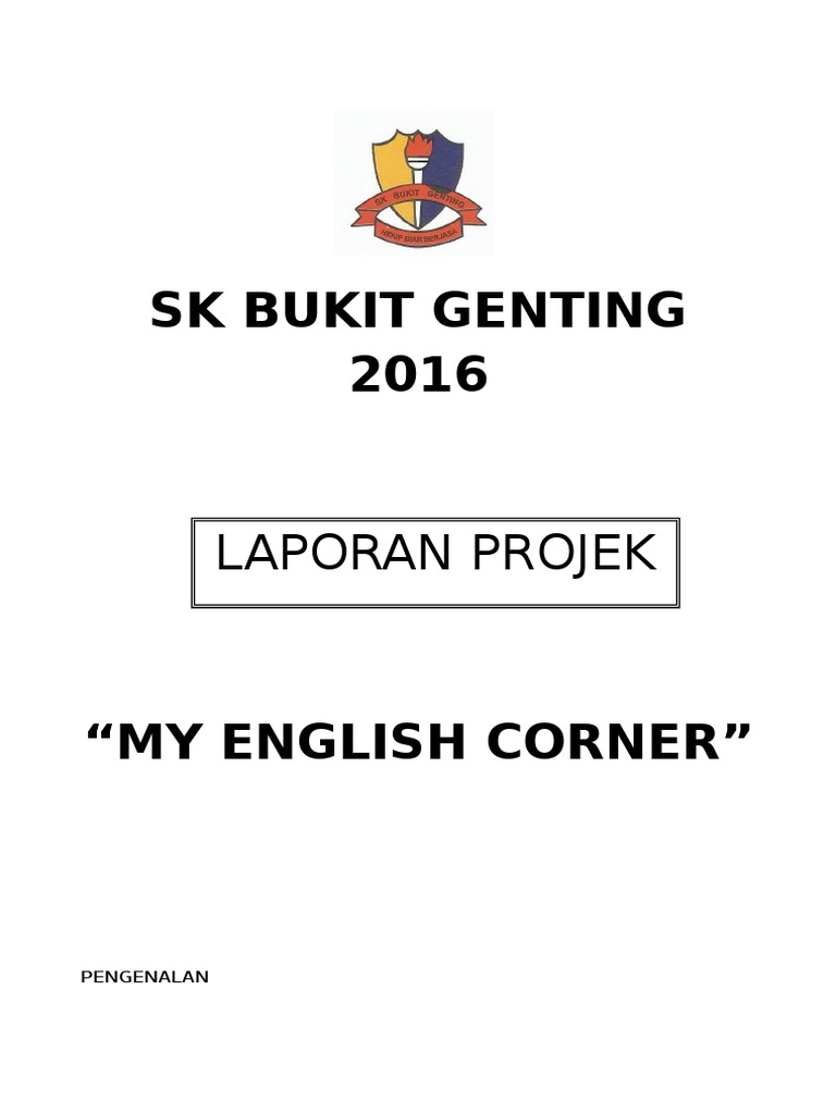 My English Corner Pdf