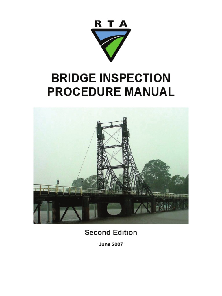 Bridge Inspection Procedure Manual Second Edition Prestressed