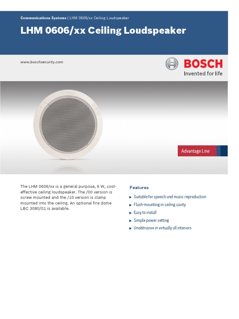 Data Sheet Enus 7912988811 Loudspeaker Electrical Engineering