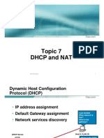 Dhcp and Nat