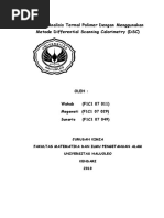 Download Analisis Termal Polimer dengan metode DSC by mega wati meoong SN33768640 doc pdf