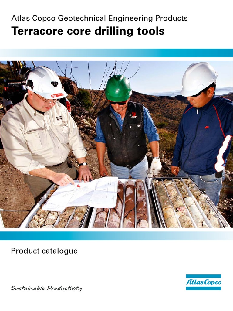 Geotechnical Core Drilling Tools Catalogue New PDF Drilling