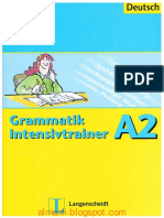 Langenscheidt Grammatik Intensivtrainer A2 PDF
