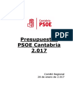 Presupuestos 2017