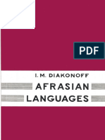 Diakonoff - Afrasian Languages (1988)