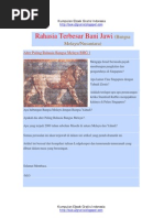 Download RahasiaTerbesarBaniJawibydpromisedlandSN33768980 doc pdf