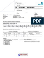 Dia 3,2 mm Certificate_2000010300061595