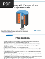 Electromagnetic Plunger With Stopper Dynamics