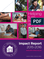 DHI 2016 Impact Report