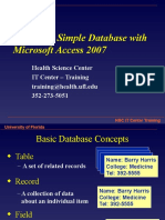 Access2007 2 Creating A Database