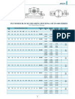 Plummer Blocks (Bearing Housing) of Sn-600 Series: (For Tapered Bore Bearing)