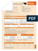 NTS Scholarship Form PDF