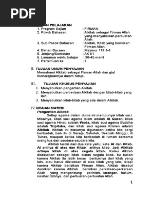 Ak Sem 1 Pdf