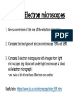 Lesson 3 Electron Microscope