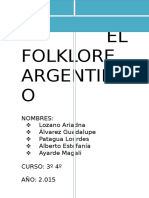 El Folklore Argentino