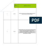 Matriz de Proyectos Cofinanciados 2013