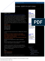 CISCO CCNA Certifications - CCNA 1 - Final