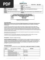 syllabus for industry cert  - digital design p