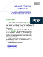 Curso de Técnicas de Estudio.doc Revisado