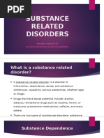 Substance Related Disorders - Updated