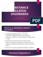substance related disorders - updated