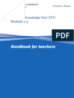 TKT HAND BOOK for teachers.pdf