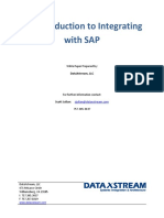 DataXstream an Introduction to Integrating With SAP