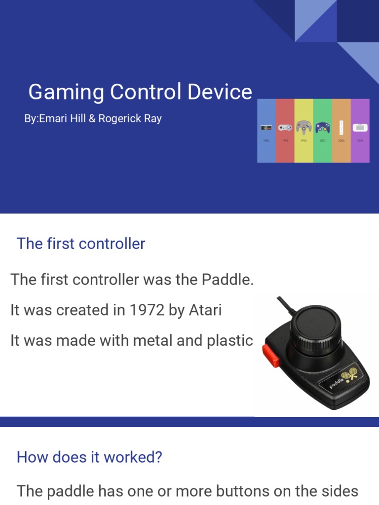 Gaming Control Device | PDF | Science & Mathematics
