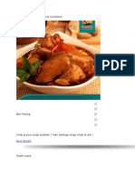 Semur Ayam Bangka Khas Sumatera: Untuk 4 Porsi