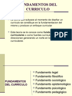 Fundamentos Del Curriculo