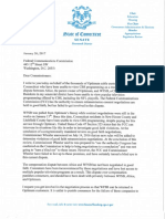Senator Slossberg - Letter To FCC