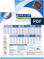 1 TUBERIAS PAVCO NTP ISO 1452 (Abastecimiento de Agua y Alcantarillado)