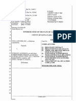 Tesla Motors v. Anderson (Complaint)