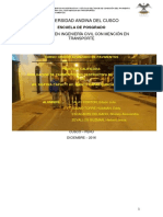 Informe Evaluacion Pavimentos PDF