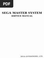 Sega Master System Service Manual PDF