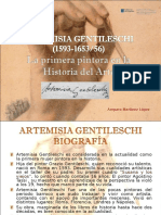 PRESENTACION Artemisia Gentileschi