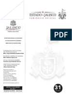 Diario Oficial del Estado, convenio SEPAF con Gobierno de Ocotlán
