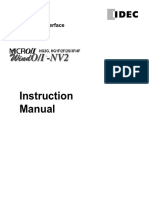 Idec O-I Intruction Manual